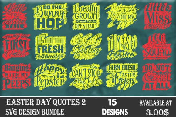 Download Easter Day Quotes 102 SVG Design Bundle - Svg design Collection