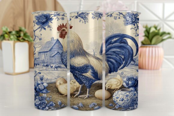 Download Chicken Tumbler Floral Spring Design - Floral spring design Collection