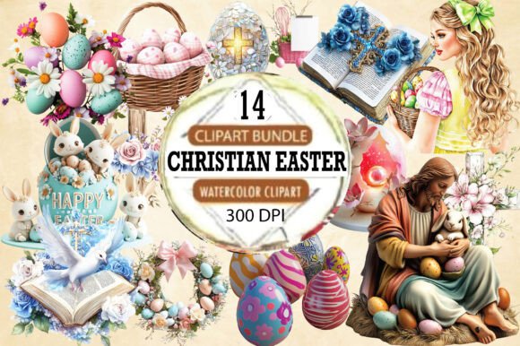 Download Christian Easter Watercolor Clipart - Watercolor clipart Collection