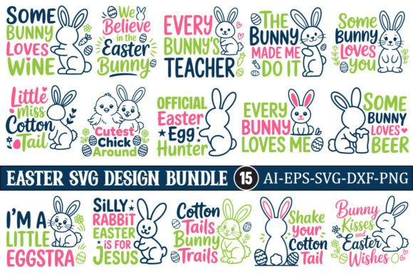 Download Easter SVG Design Bundle - Svg design Collection