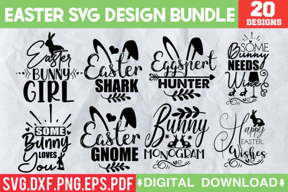 Download Easter SVG Design Bundle - Svg design Collection